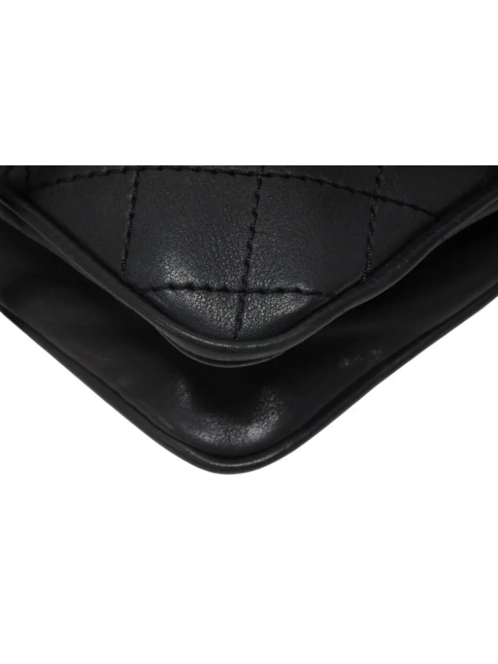 Chanel Paris Dallas Fringe Flap Saddle Bag Quilted Calfskin Black